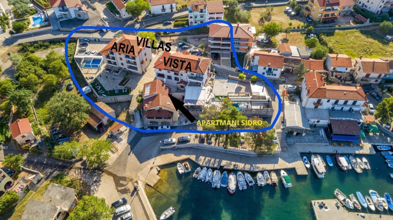 Apartmani Sidro Malinska Exterior foto